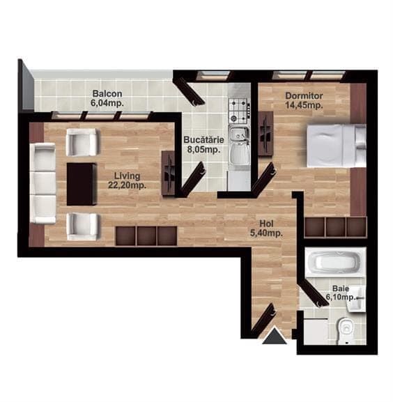 2 Camere Avangarde Home 2 — fotografia 14