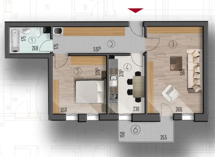 2 Camere Top House Residence Metalurgiei — fotografia 7