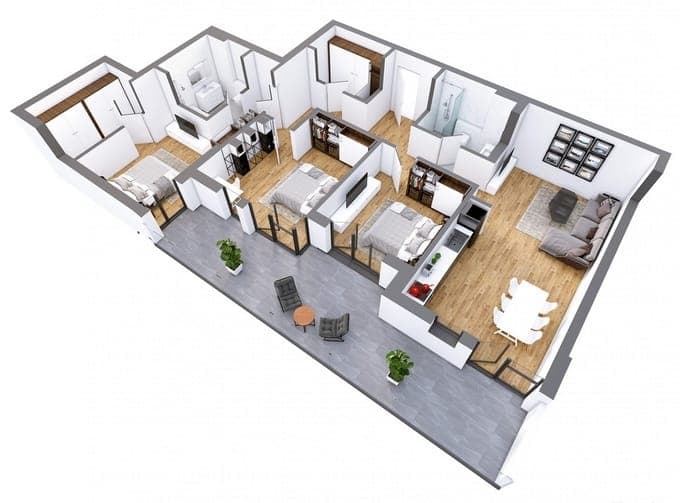4 Camere Atlas Residence - Aviației — fotografia 13