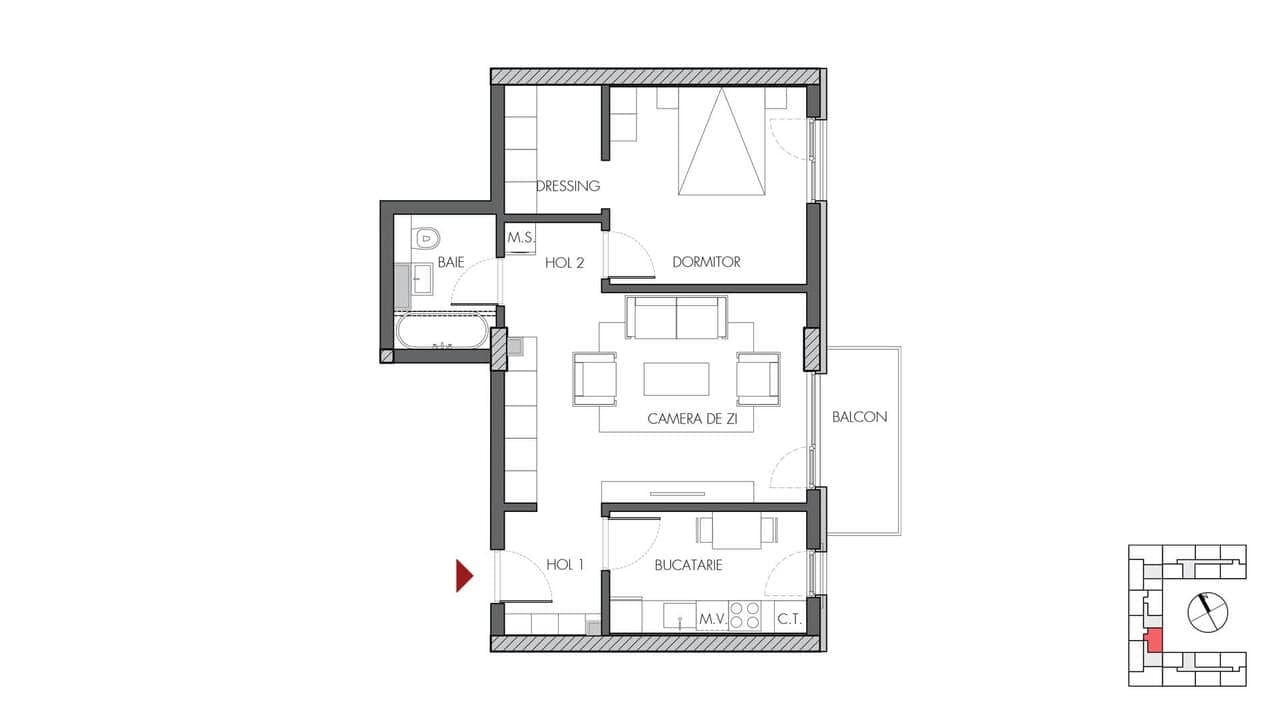 2 Camere Arbo Residence — fotografia 11