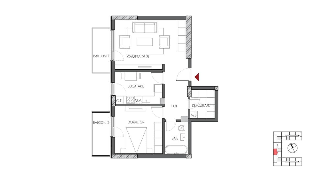 2 Camere Arbo Residence — fotografia 12