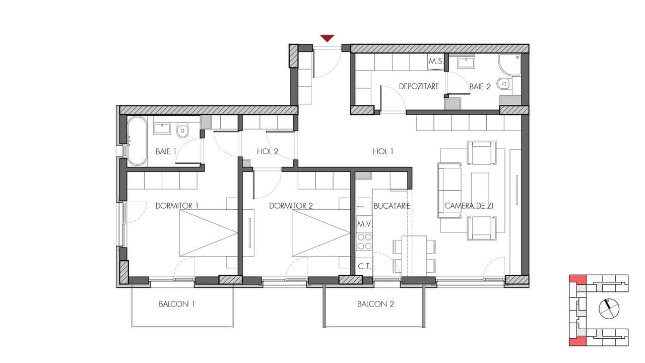 3 Camere Arbo Residence — fotografia 12