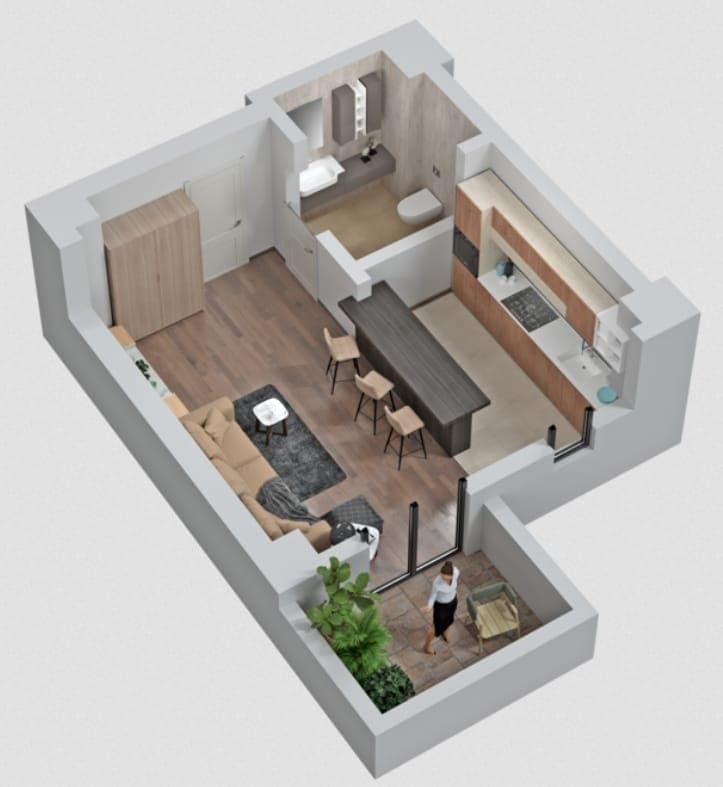 Garsonieră Central Address Residence — fotografia 9