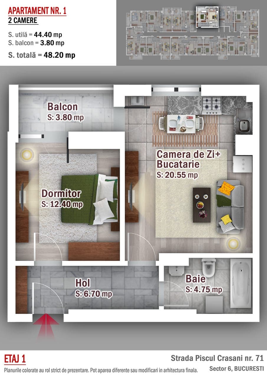 2 Camere Yola 71 — fotografia 7