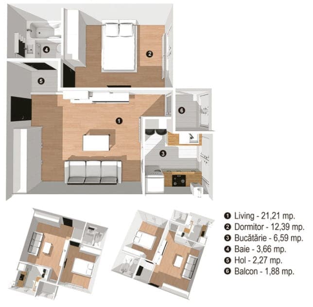 2 Camere Avangarde City 2 — fotografia 13