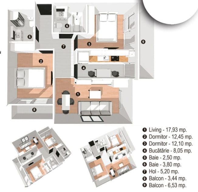 3 Camere Avangarde City 2 — fotografia 13