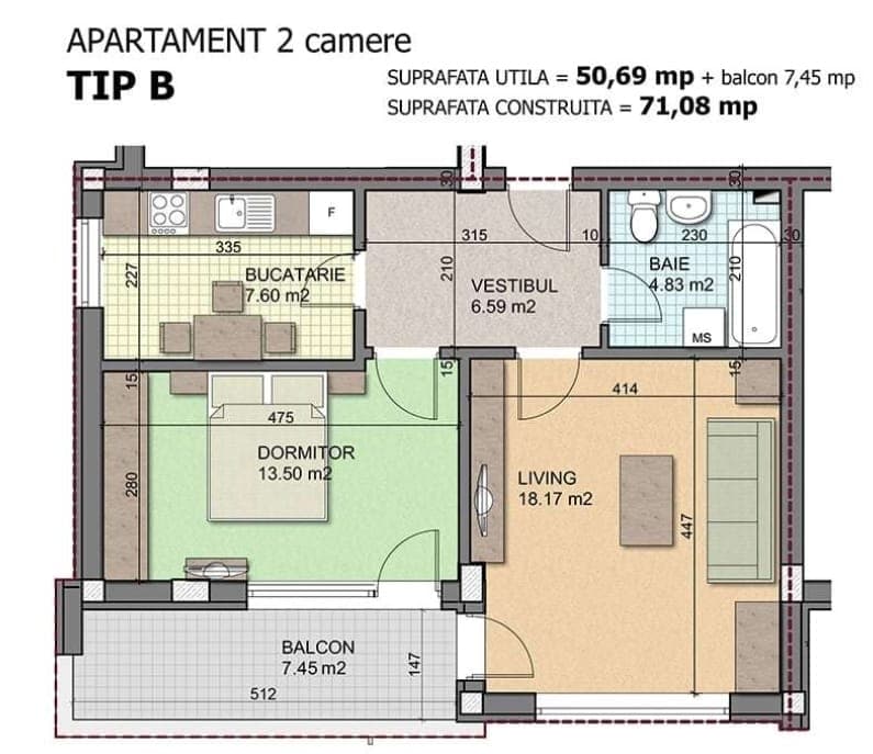 2 Camere Titan Apartments — fotografia 13