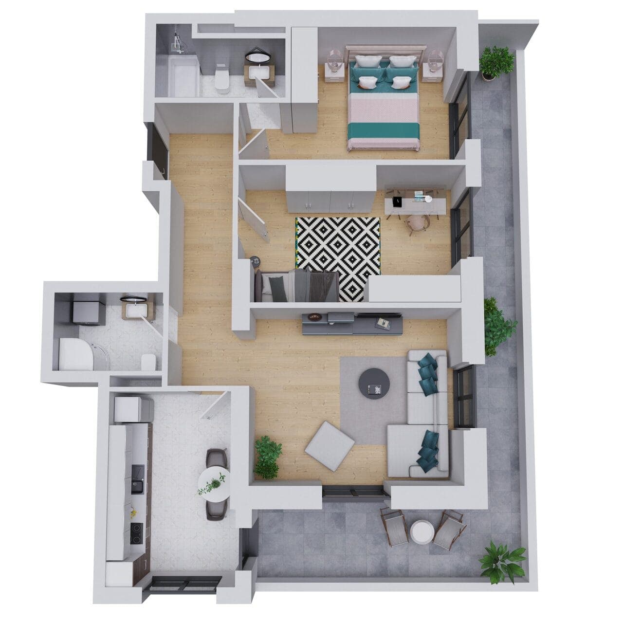 Garsonieră Titan Apartments — fotografia 4