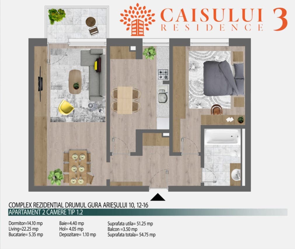 2 Camere Caisului Residence 3 — fotografia 7