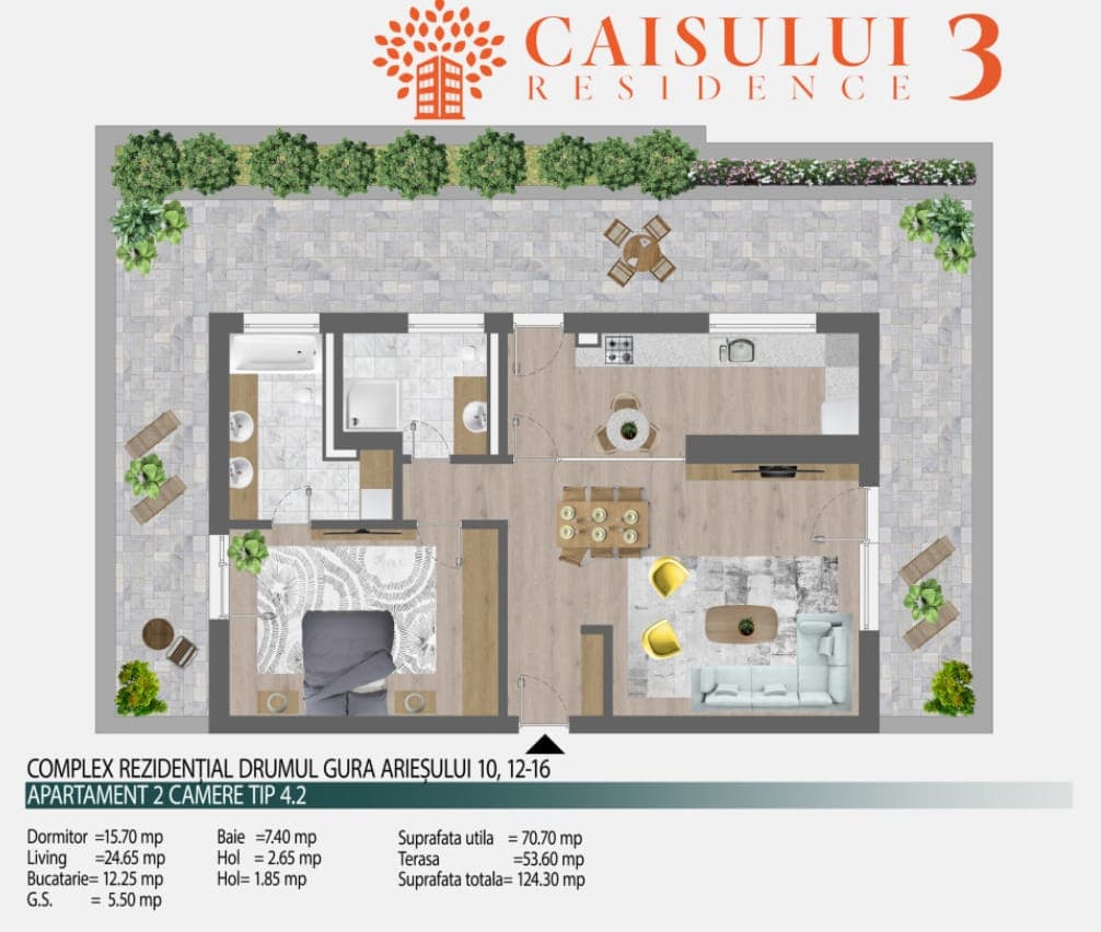 2 Camere Caisului Residence 3 — fotografia 7