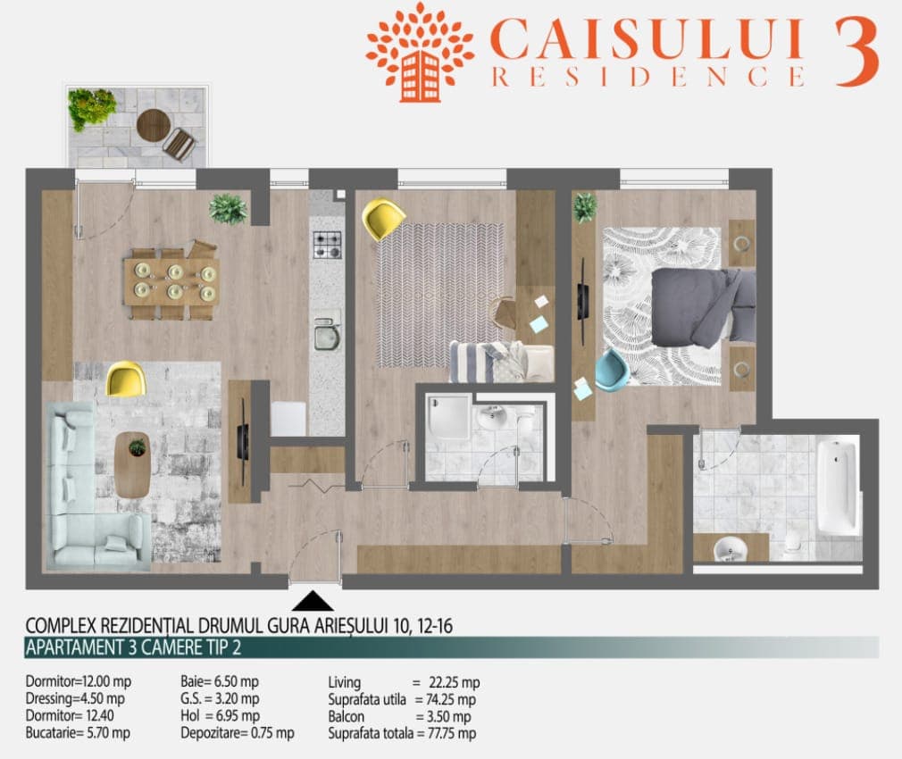 3 Camere Caisului Residence 3 — fotografia 7