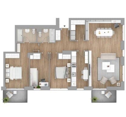 4 Camere Vivenda Residencias — fotografia 16