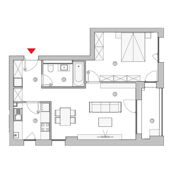 2 Camere MetroCity — fotografia 8