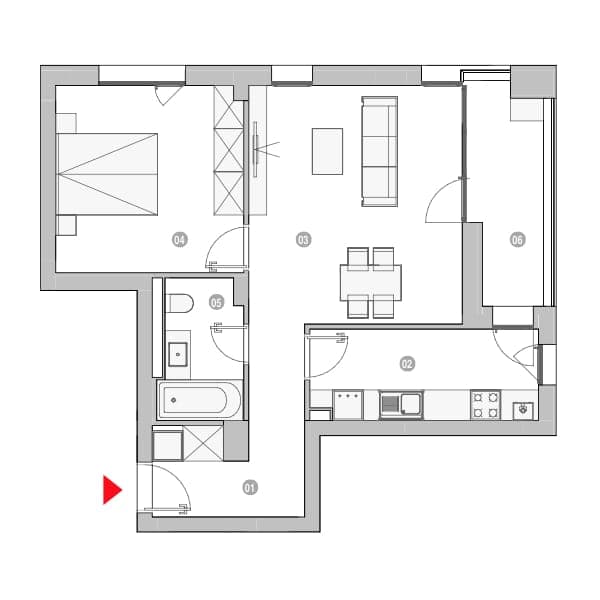 2 Camere MetroCity — fotografia 8