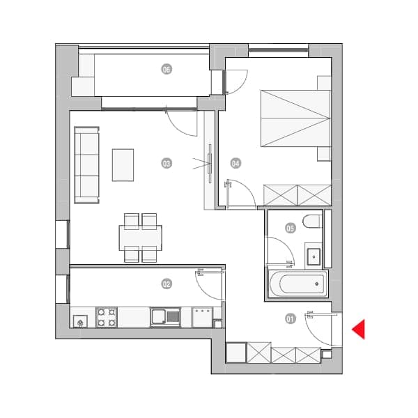 2 Camere MetroCity — fotografia 8