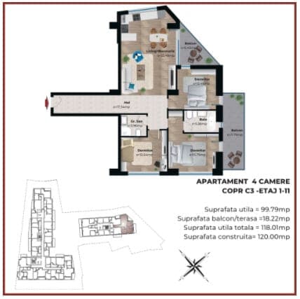 4 Camere Metropolitan Viilor — fotografia 5