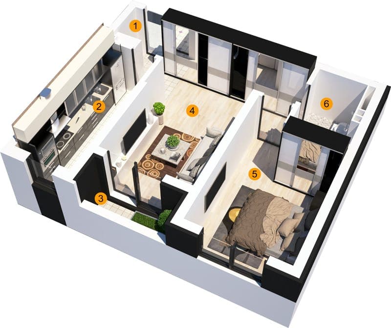 2 Camere Pollux Residence — fotografia 10