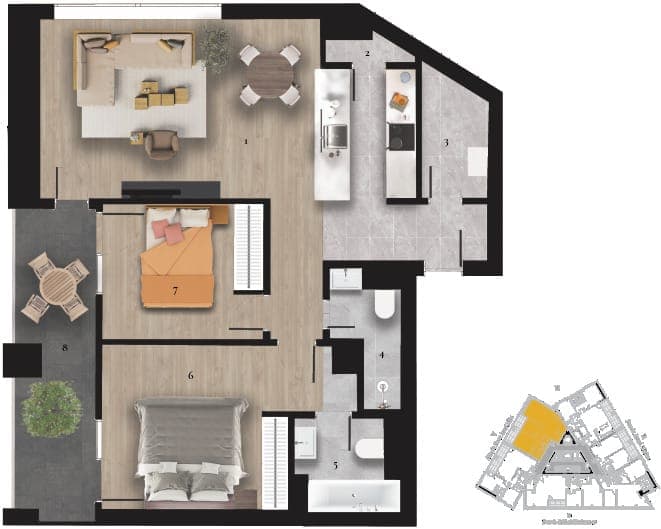 3 Camere Eminescu 65 Residence — fotografia 17