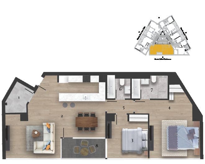 3 Camere Eminescu 65 Residence — fotografia 18