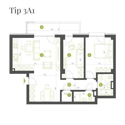 3 Camere Magnolia Urban Residence — fotografia 9