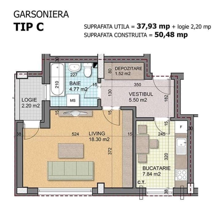 Garsonieră Titan Apartments — fotografia 13