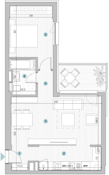 2 Camere Escape Residence — fotografia 16
