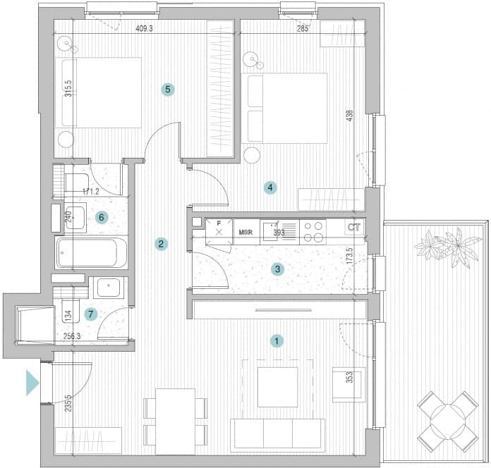 3 Camere Escape Residence — fotografia 16