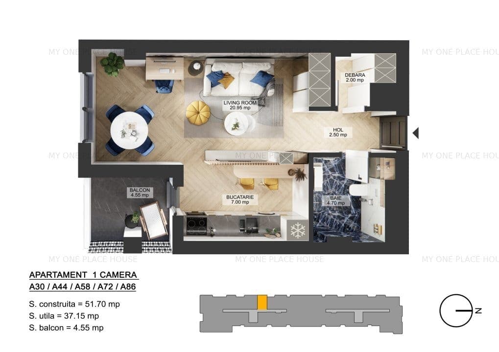 Studio My Place North — fotografia 19