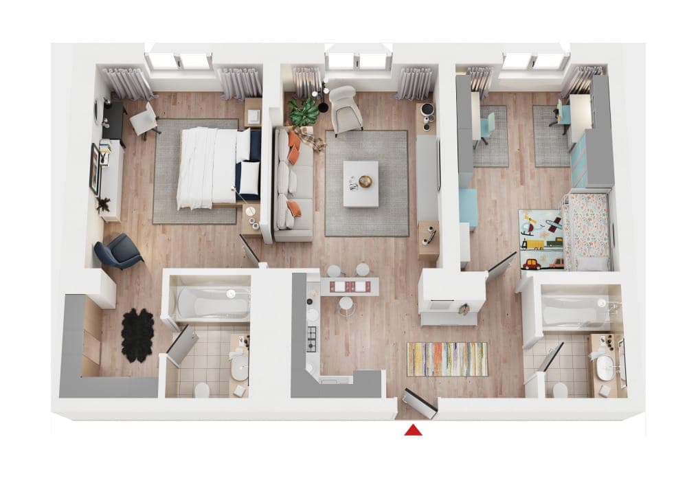 3 Camere Rin Grand Residence — fotografia 14