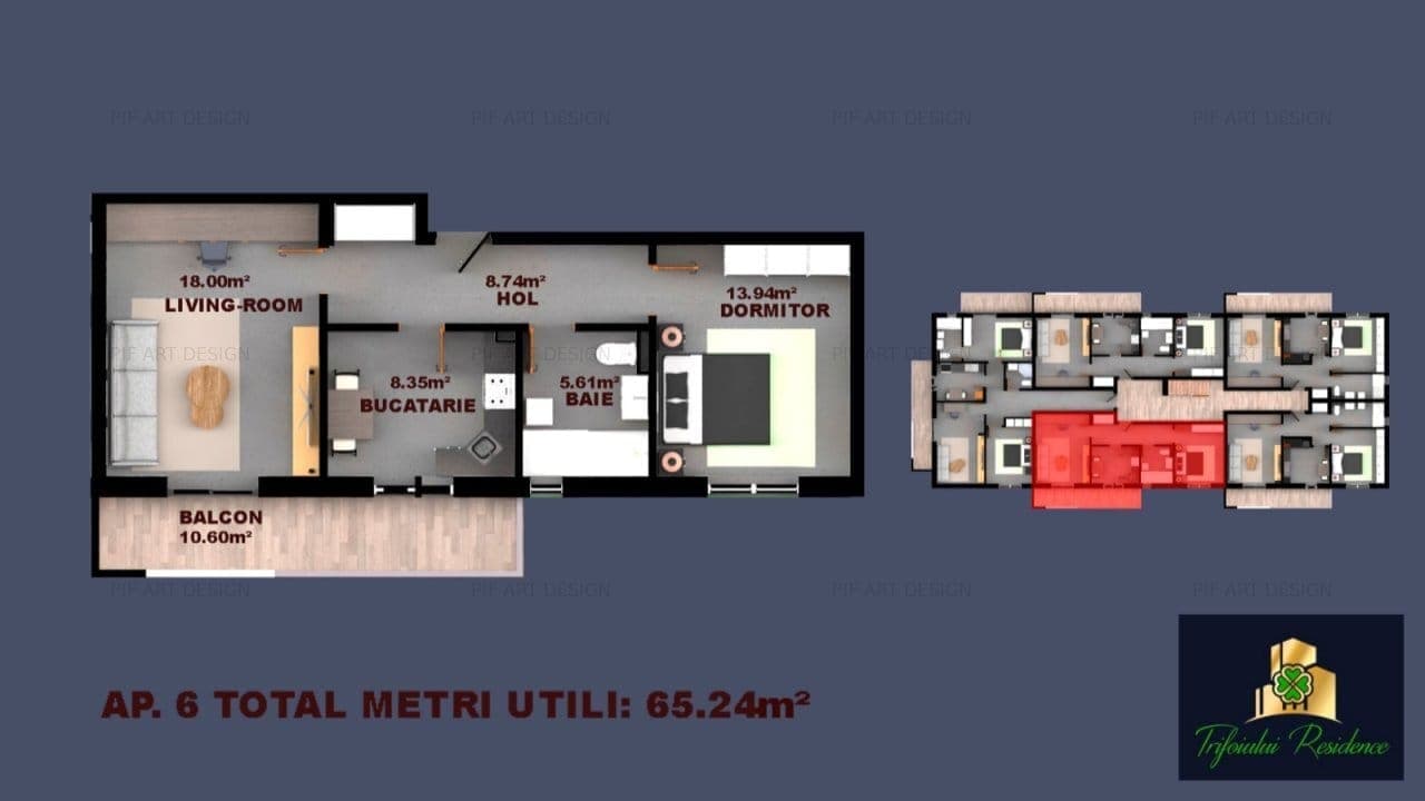 2 Camere Trifoiului Residence — fotografia 5