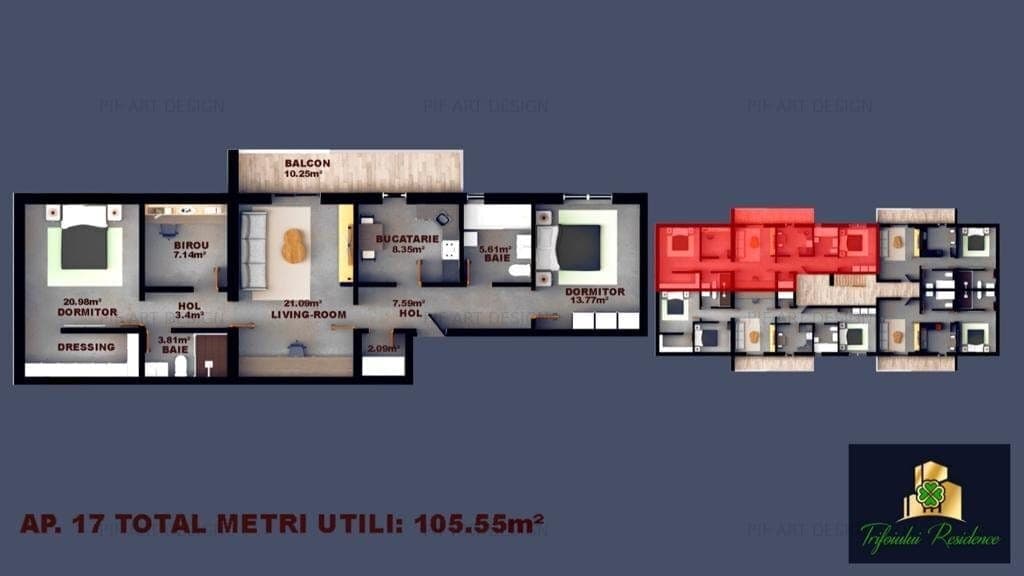 4 Camere Trifoiului Residence — fotografia 5