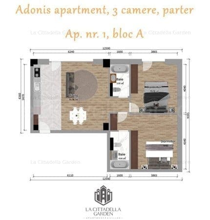 3 Camere La Cittadella Garden — fotografia 7