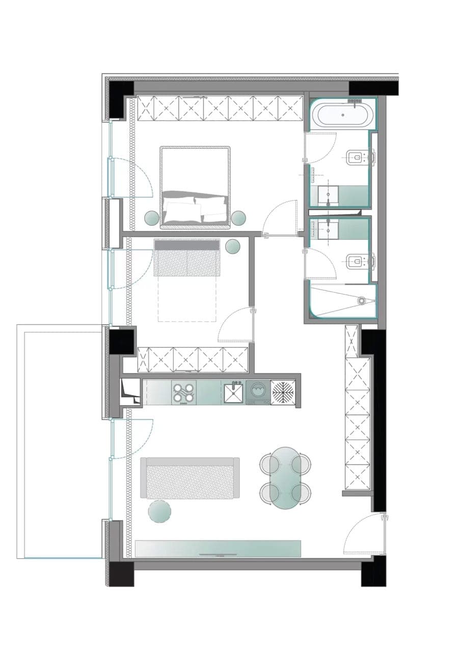 3 Camere Cortina 126 — fotografia 6