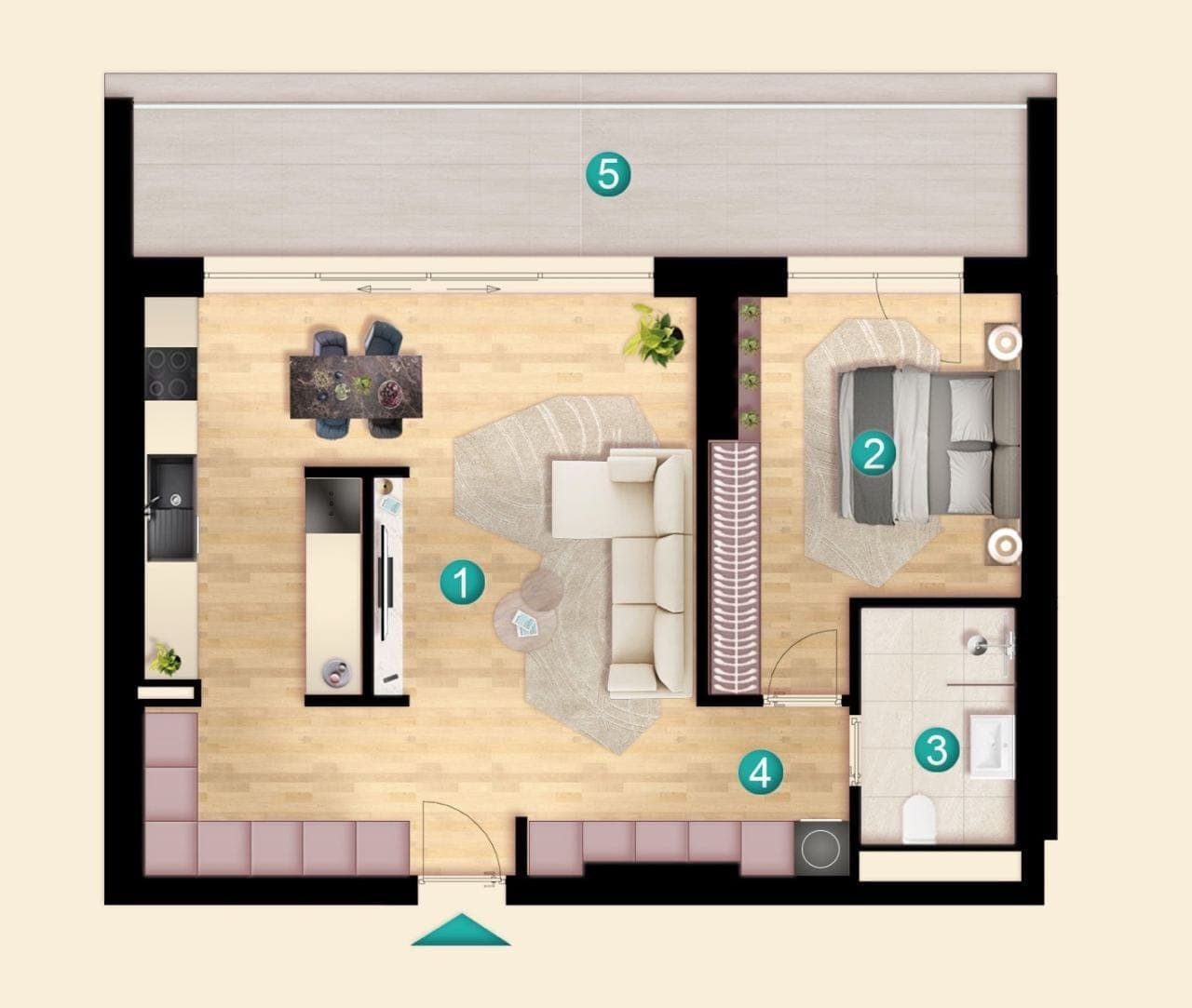 2 Camere iResidence — fotografia 31