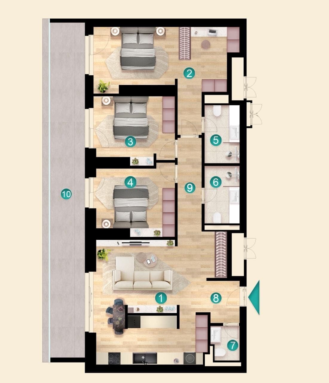 4 Camere iResidence — fotografia 30