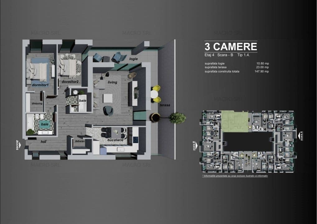 3 Camere Macro Nord Residence — fotografia 14