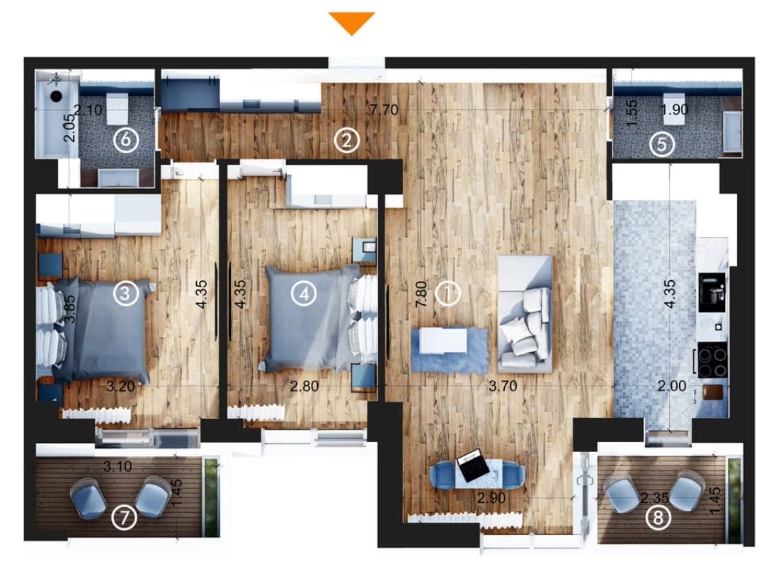 3 Camere Ghica Apartments — fotografia 5