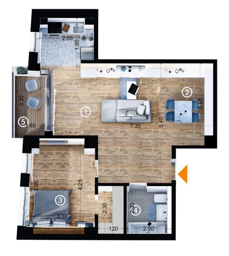 2 Camere Ghica Apartments — fotografia 5