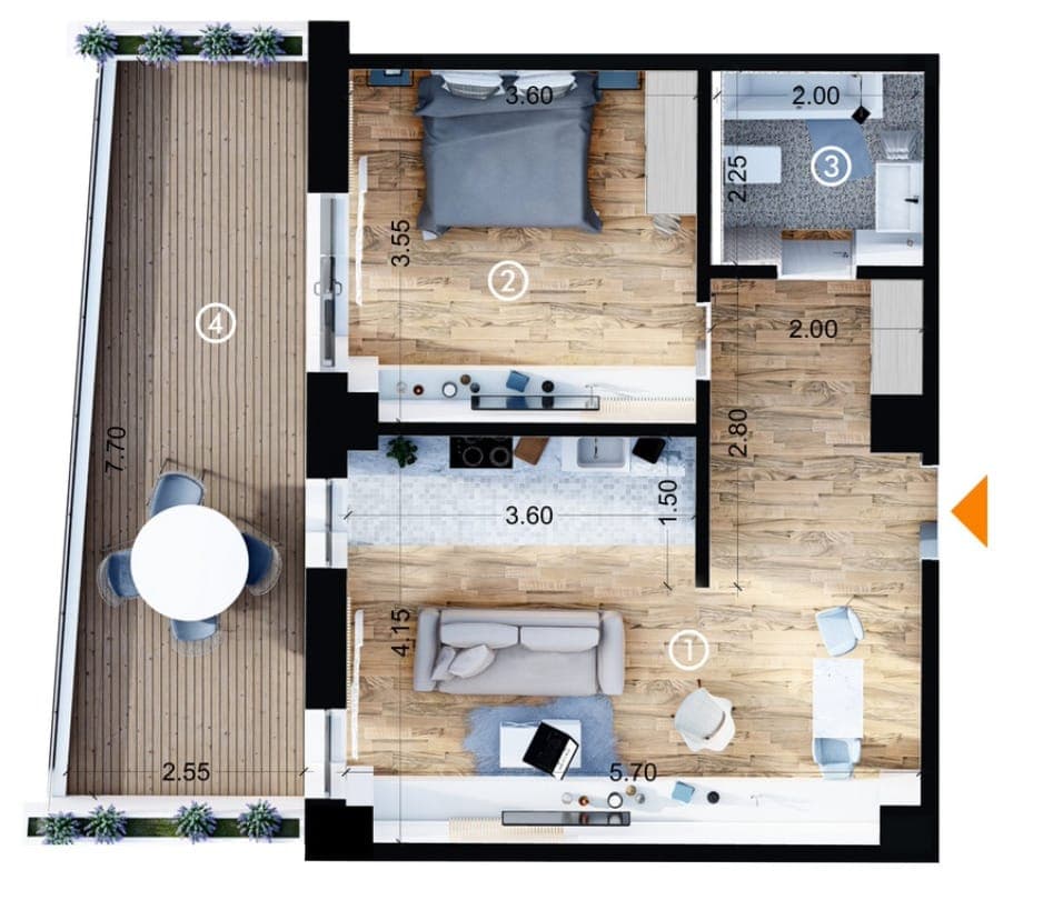 2 Camere Ghica Apartments — fotografia 5