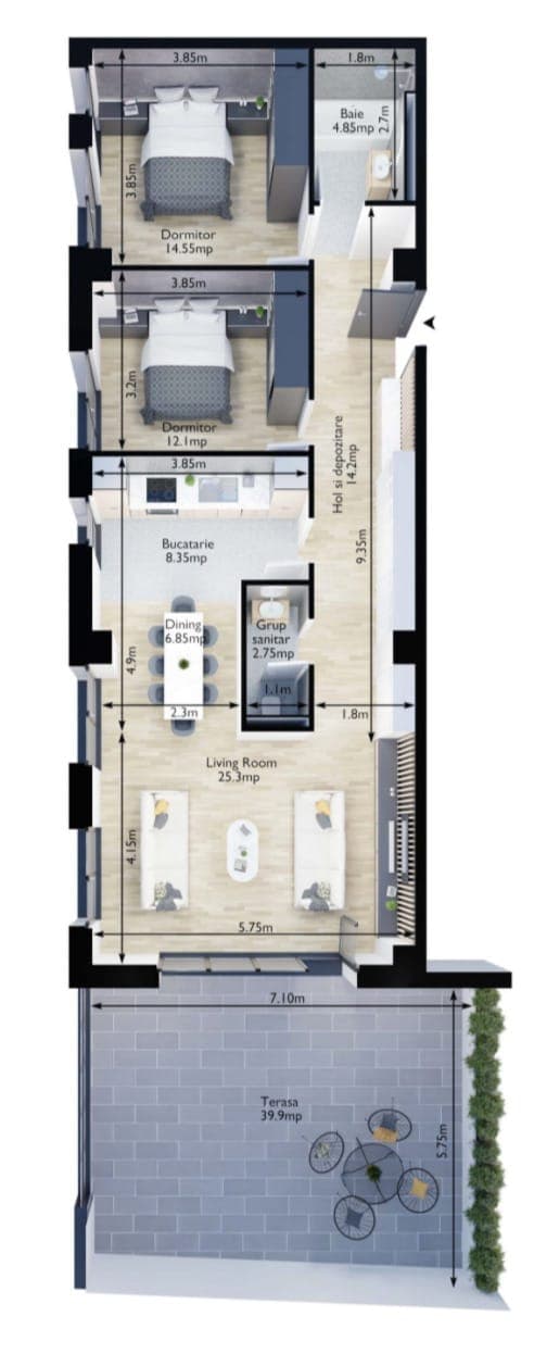 3 Camere Ghica Apartments — fotografia 5