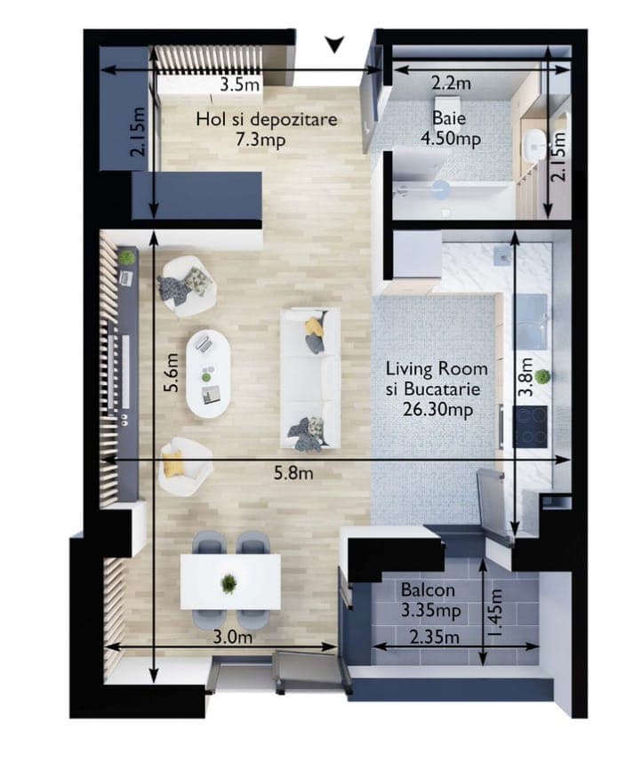 Garsonieră Ghica Apartments — fotografia 5