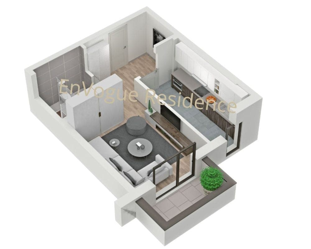 Garsonieră EnVogue Residence Iuliu Maniu — fotografia 48