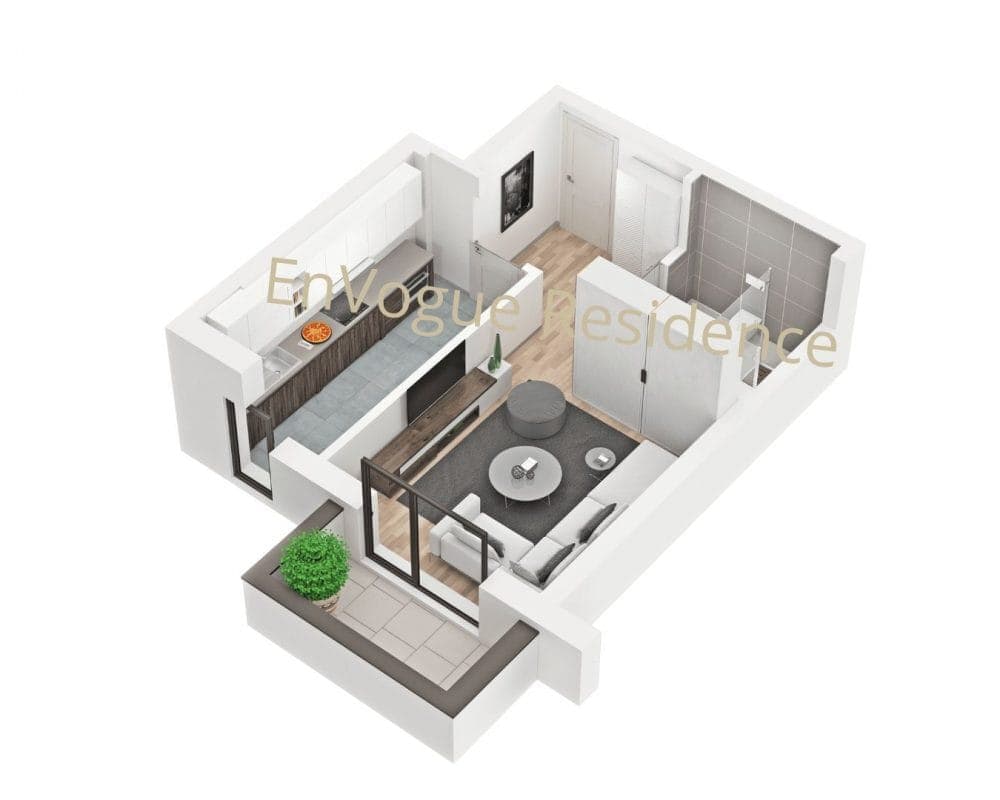 Garsonieră EnVogue Residence Iuliu Maniu — fotografia 48