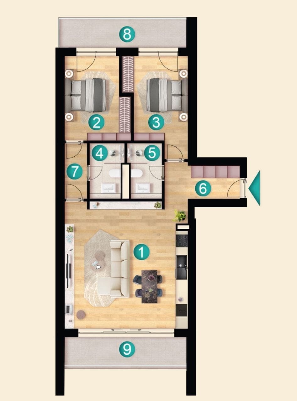 3 Camere iResidence — fotografia 31