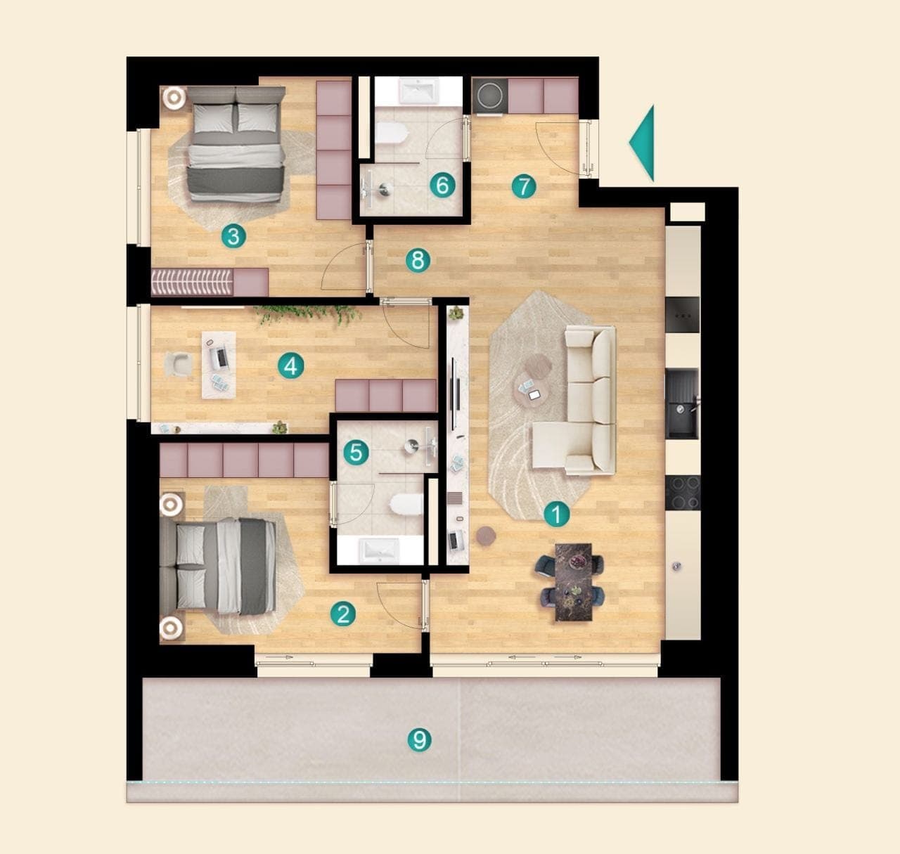 4 Camere iResidence — fotografia 31