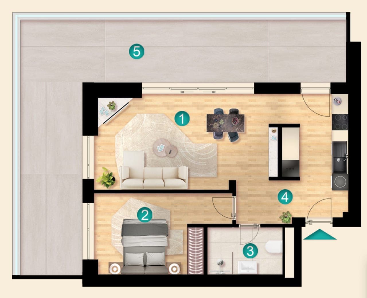 2 Camere iResidence — fotografia 31
