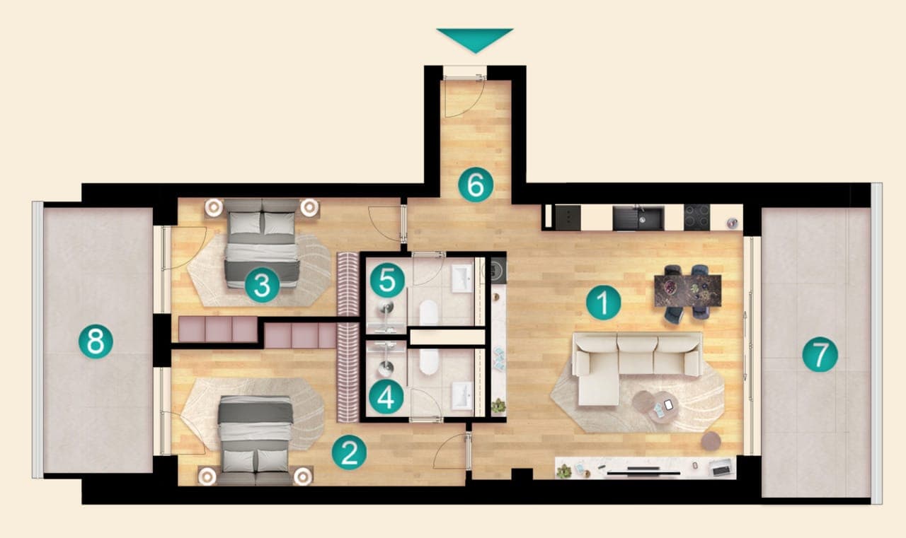 3 Camere iResidence — fotografia 31