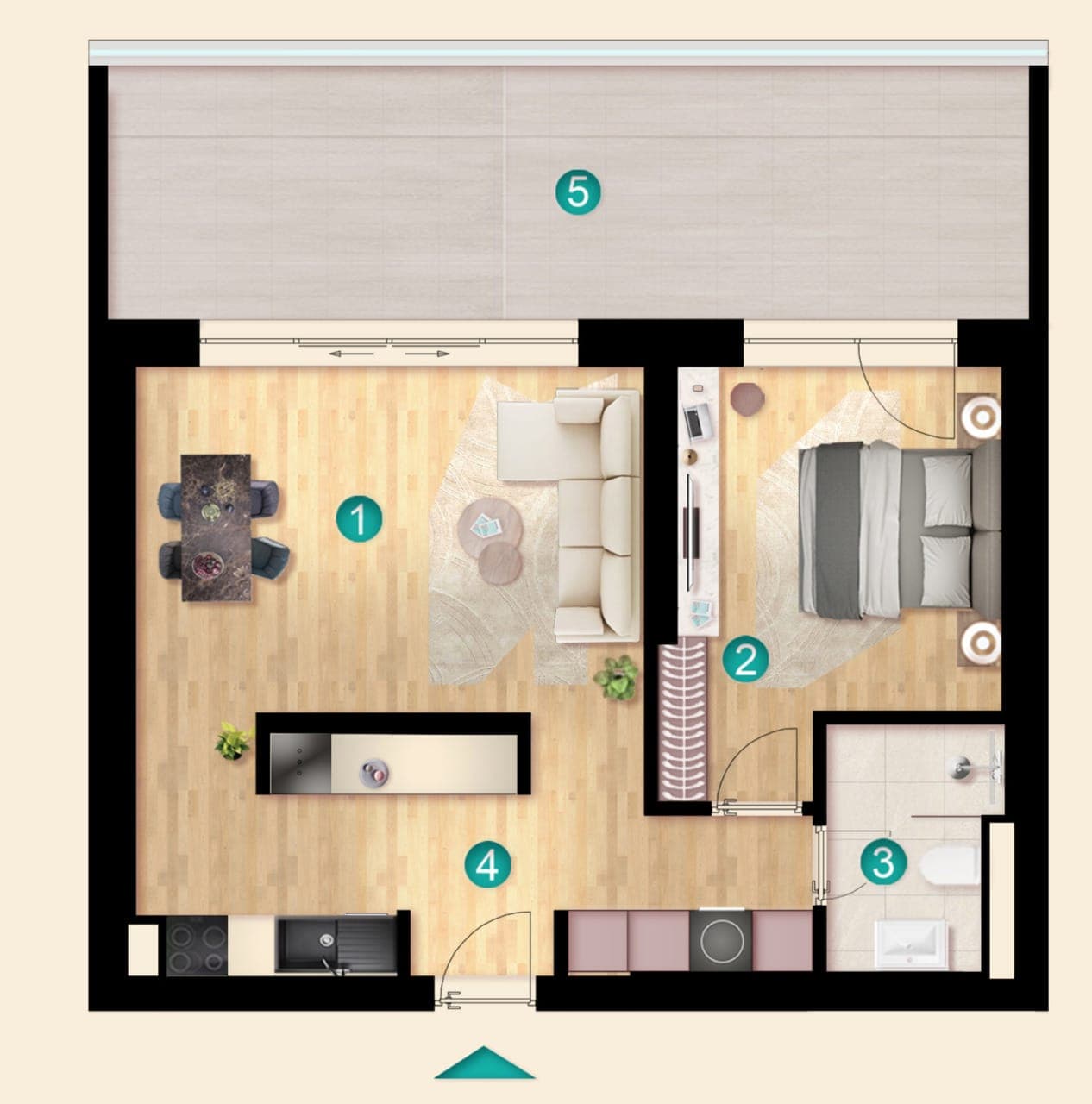2 Camere iResidence — fotografia 31
