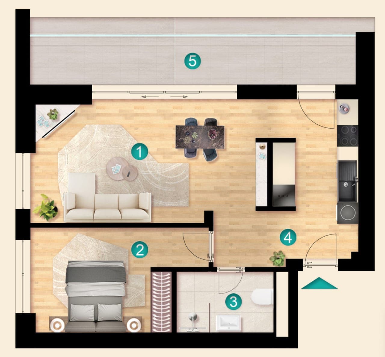 2 Camere iResidence — fotografia 31