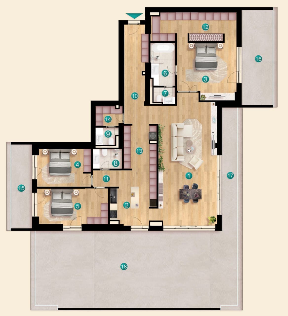 4 Camere iResidence — fotografia 30